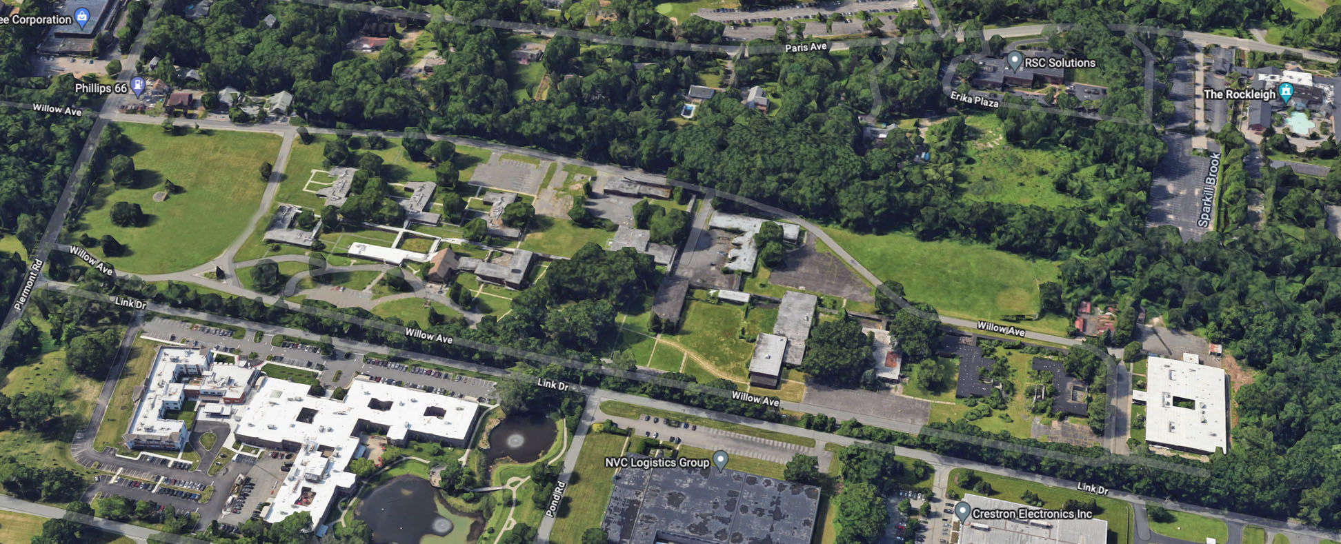 Aerial view of St. Joseph's Village, Rockleigh, NJ