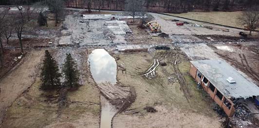 Demolition of St. Joseph's Village