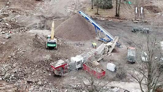 Demolition of St. Joseph's Village